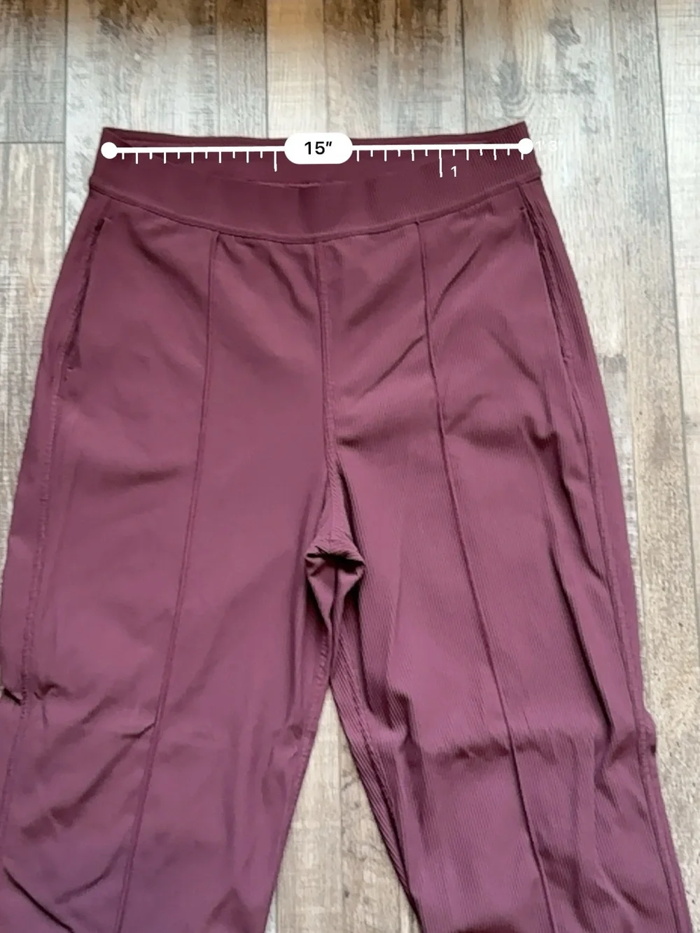 lululemon athletica Straight-Leg Ponte Pants in Deep Burgundy
